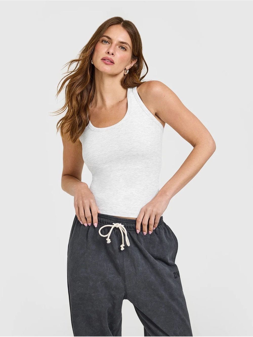 Oner active COTTON FITTED TANK TOP